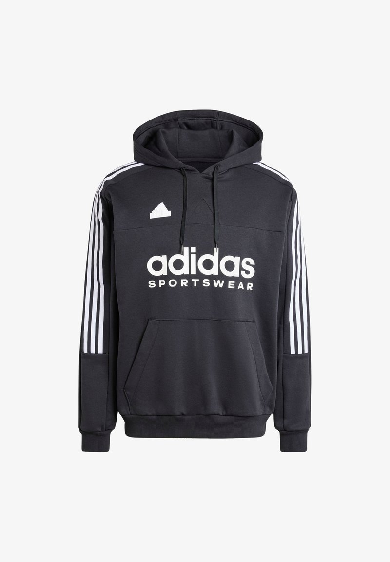 adidas Performance Felpa con cappuccio black/nero