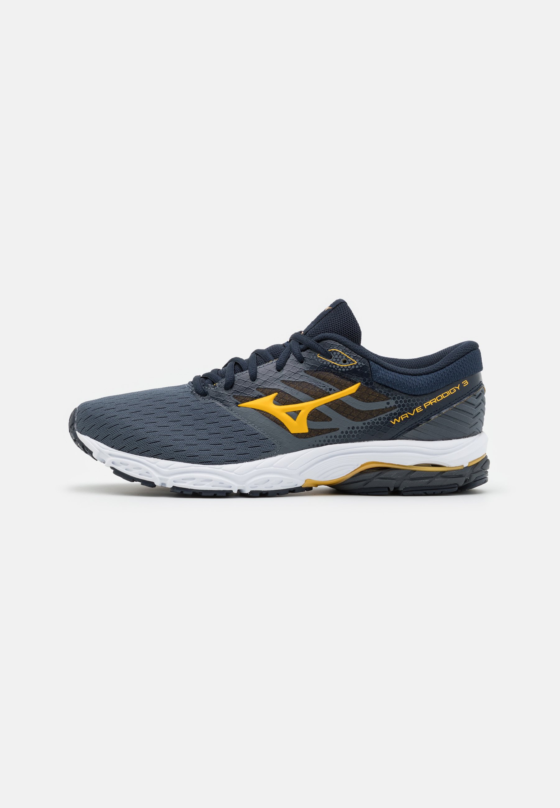 Mizuno WAVE PRODIGY 3 - Scarpe running neutre - turbulence/gold/sky  captain/grigio scuro - Zalando.it