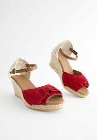 Next FOREVER COMFORT FRIL REGULAR FIT - Espadrilės - red