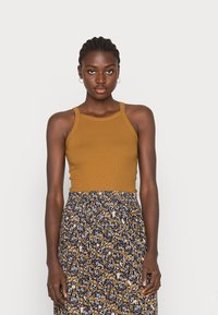 Anna Field 2 PACK - Top - black/khaki