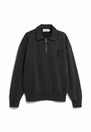 ARMEDANGELS, ICONIC Å GMT DYE - Sweatshirt - black washed