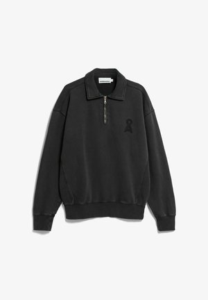 ARMEDANGELS, ICONIC Å GMT DYE - Sweatshirt - black washed