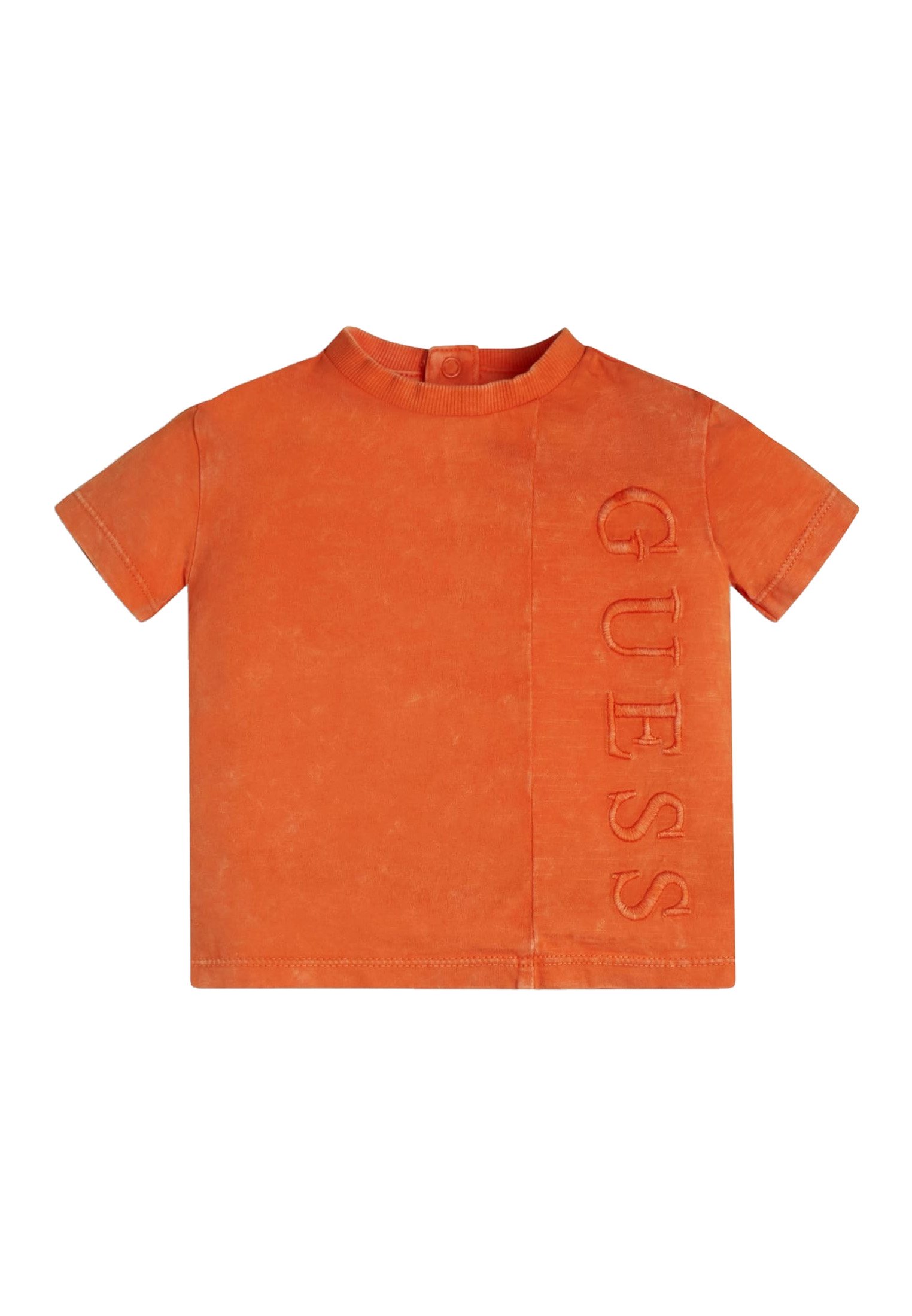 Guess Print T-shirt - resort orange 