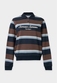 Unselected, brown/blue