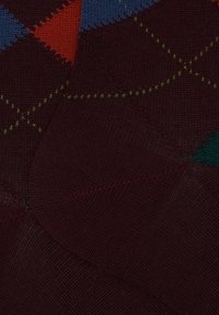 Gallo WITH INLAY MOTIF - Calzettoni - bordo loden