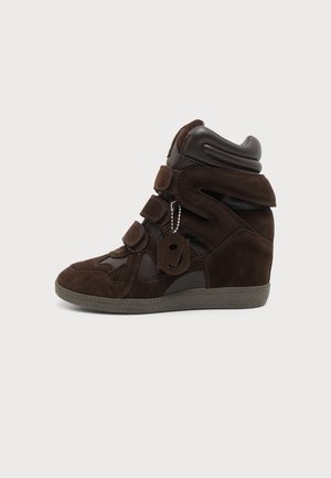 Steve Madden, MAVIS - Korkeavartiset tennarit - brown