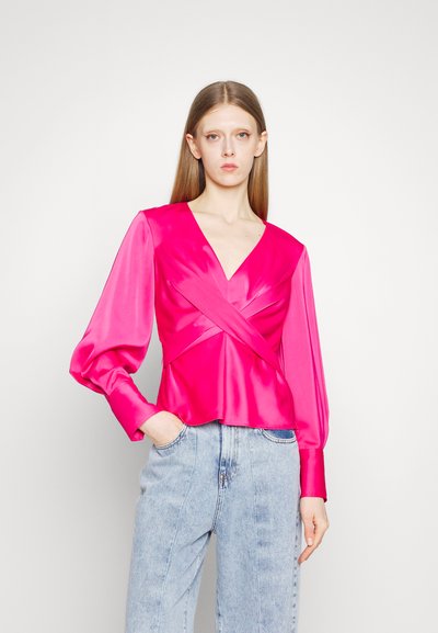 STAUD MADISON  - Μπλούζα με μακριά μανίκια - shocking pink