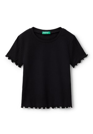United Colors of Benetton SHORT SLEEVE - T-Shirt print - black