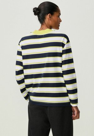SLOUCH FIT - Long sleeved top - monochrome