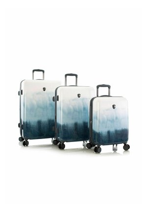 CAMO SET 3-TEILIG MIT DEHNFALTE - Kofferset - blue