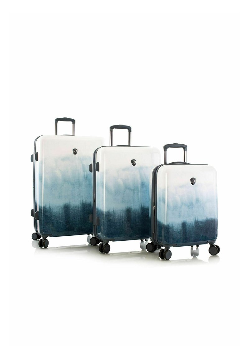 Heys CAMO SET 3-TEILIG MIT DEHNFALTE - Juego de maletas - blue