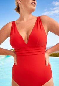 Next PLUNGE TUMMY CONTROL - Ujumistrikoo - red