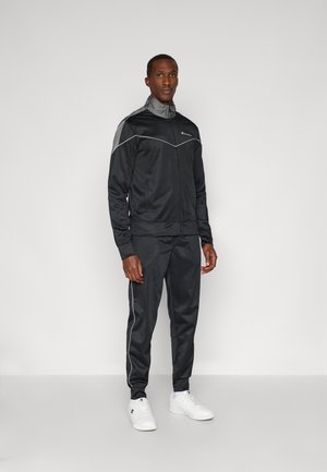 TRACKSUIT LARGE LOGO SET - Tepláková súprava - black