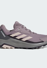 Adidas Terrex ANYLANDER - Trail running shoes - preloved fig   putty mauve   aurora black