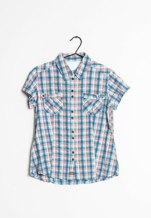 Button-down blouse - blue