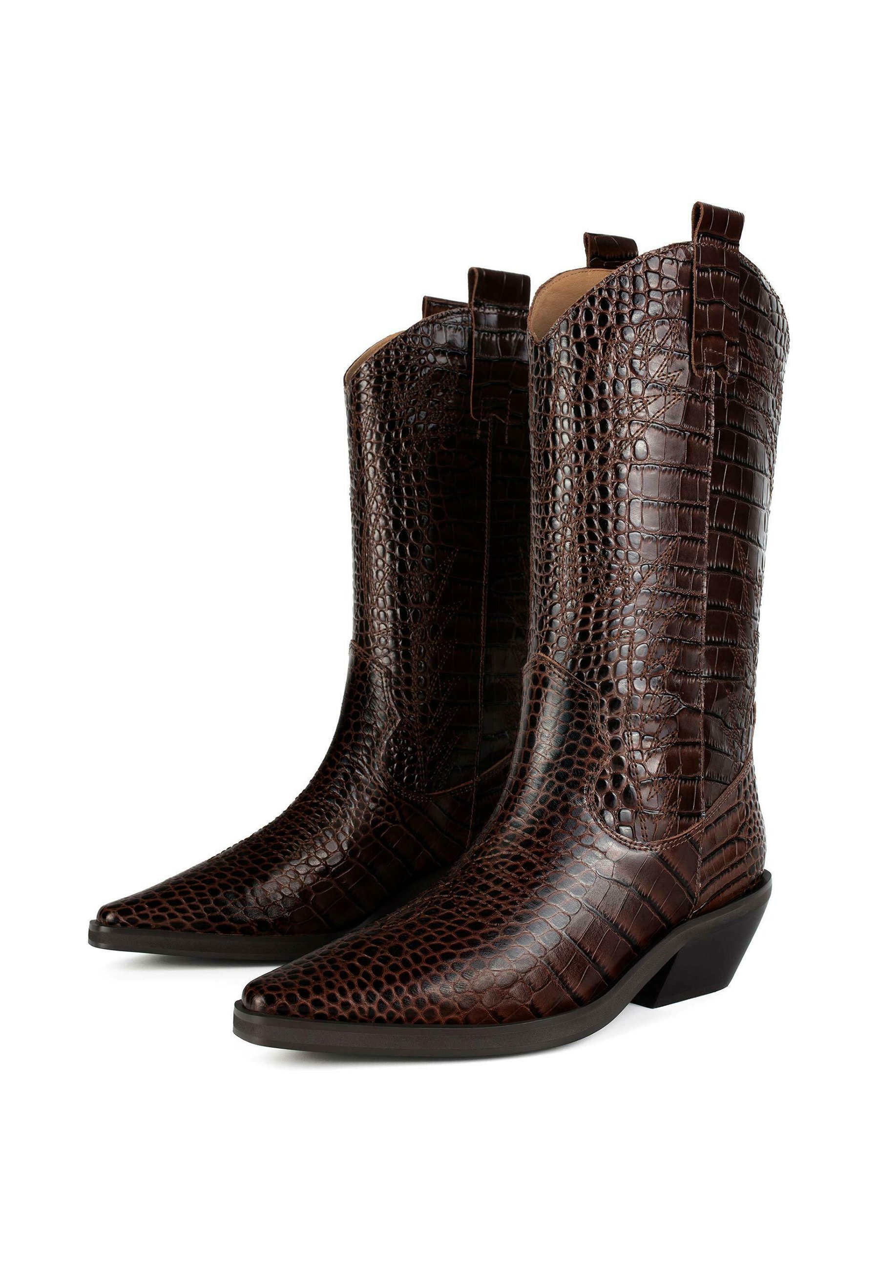women's crocodile cowboy boots