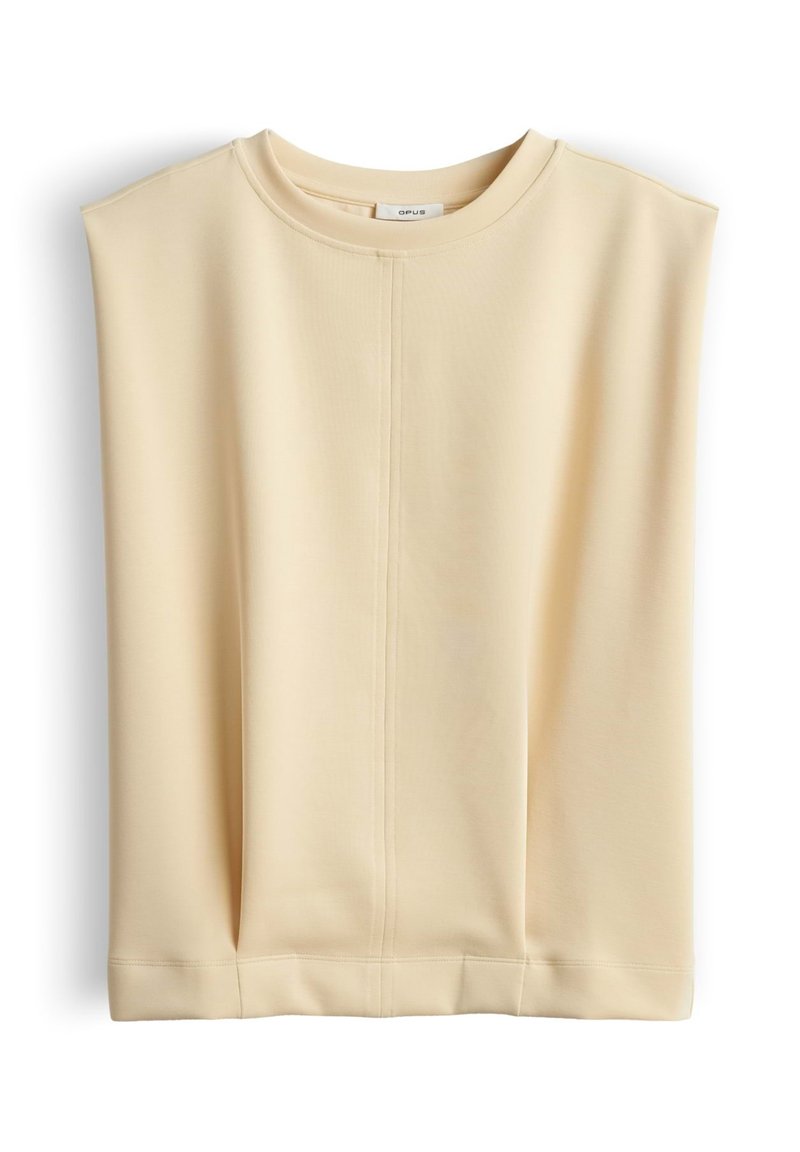 OPUS RELAXED FIT SOFT TOUCH - T-Shirt basic - honey butter/beige ...