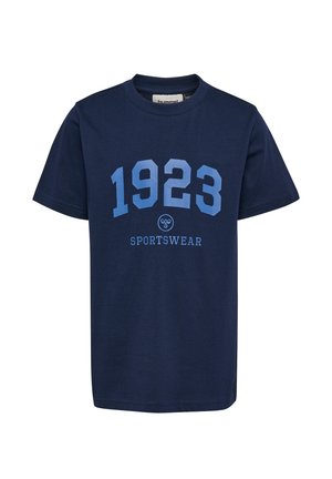 GRAPHIC 1923 S/S - T-shirts print - dress blues