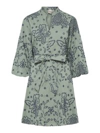 YASRIMIS DRESS - Marškininė suknelė - iceberg green/grisaille
