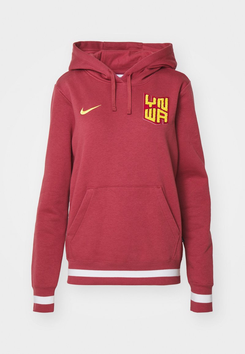 Nike Performance Hoodie donkerrood