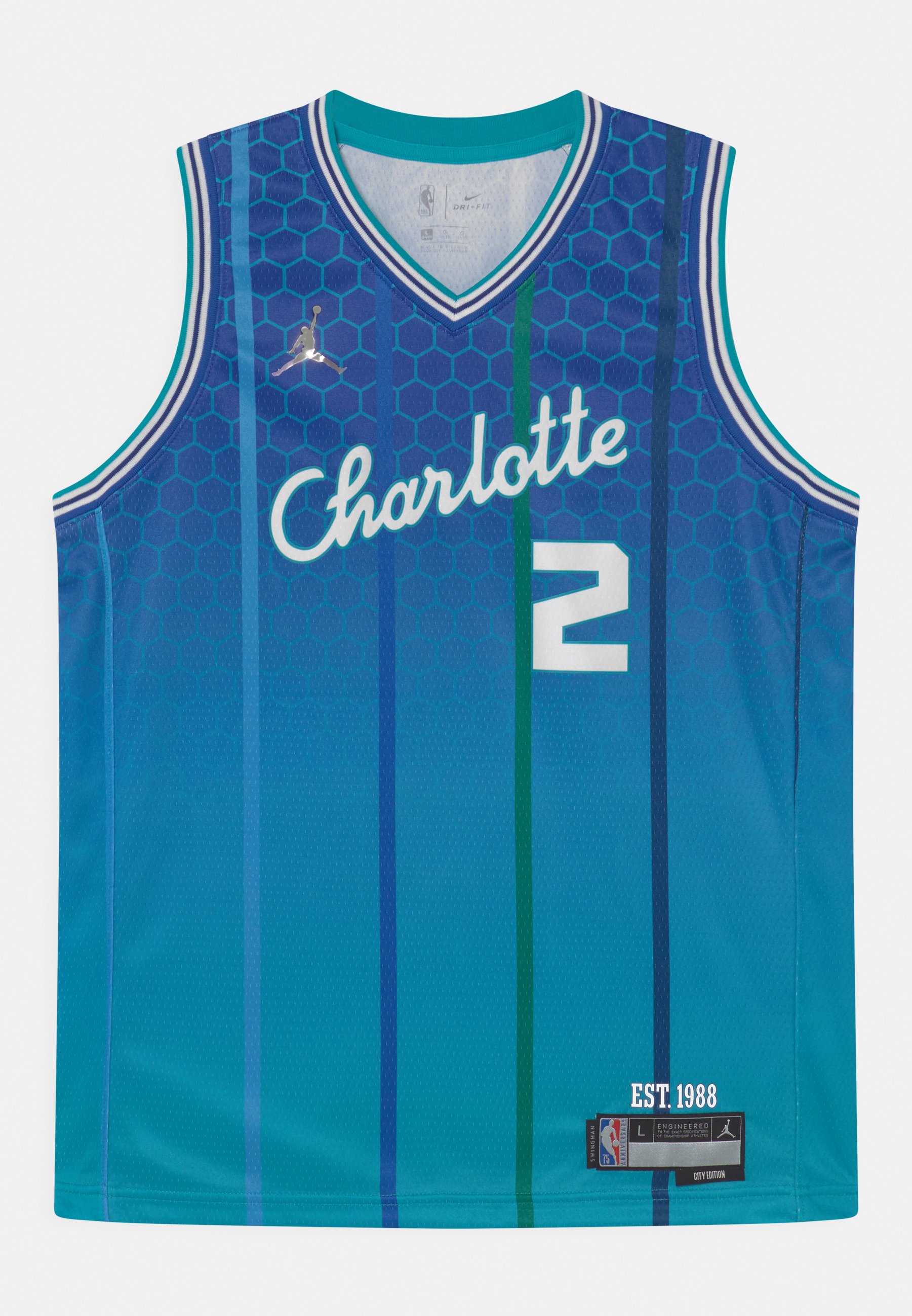 Nike Performance NBA CHARLOTTE HORNETS LAMELO BALL MIXTAPE SWINGMAN UNISEX  - Squadra - teal/turchese - Zalando.it