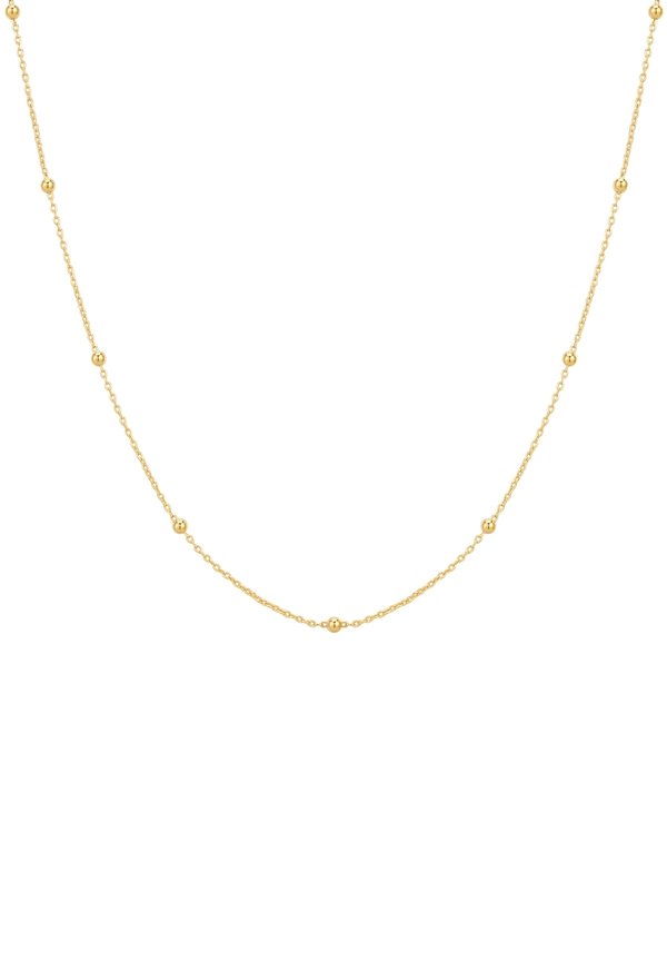 Halskette - gelbgoldfarben