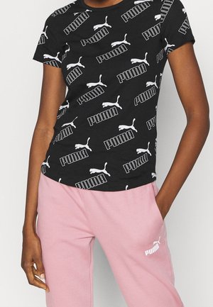 T-shirt imprimé - black