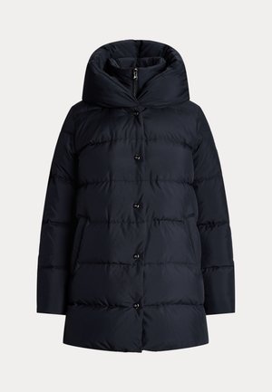 Lauren Ralph Lauren, HOODED DOWN COAT - Πουπουλένιο μπουφάν - navy