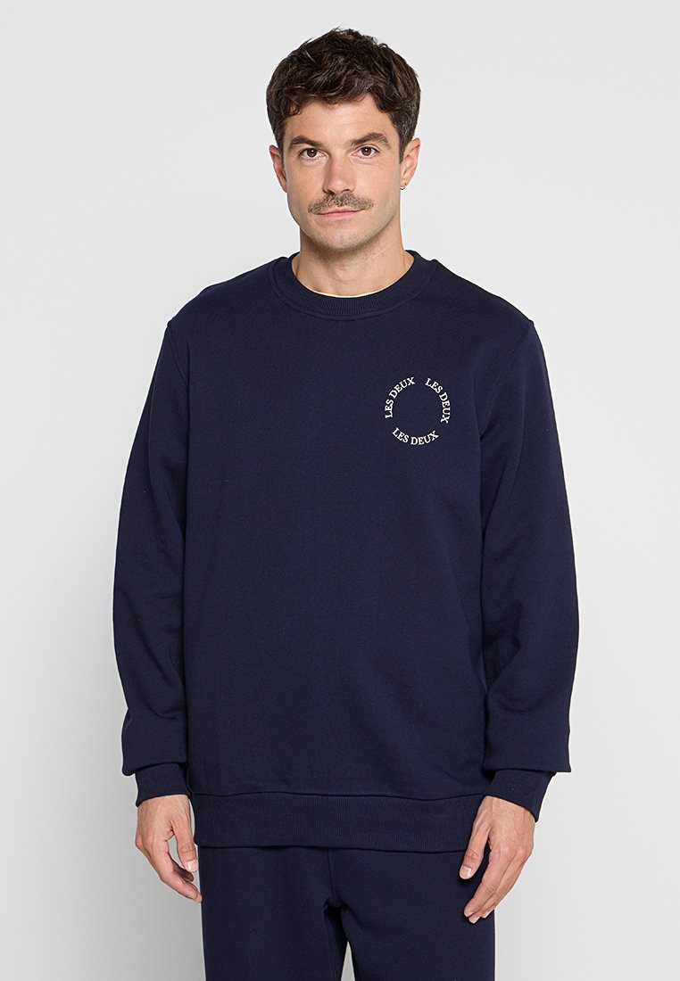 Les Deux Sweater donkerblauw Les Deux Sweater donkerblauw