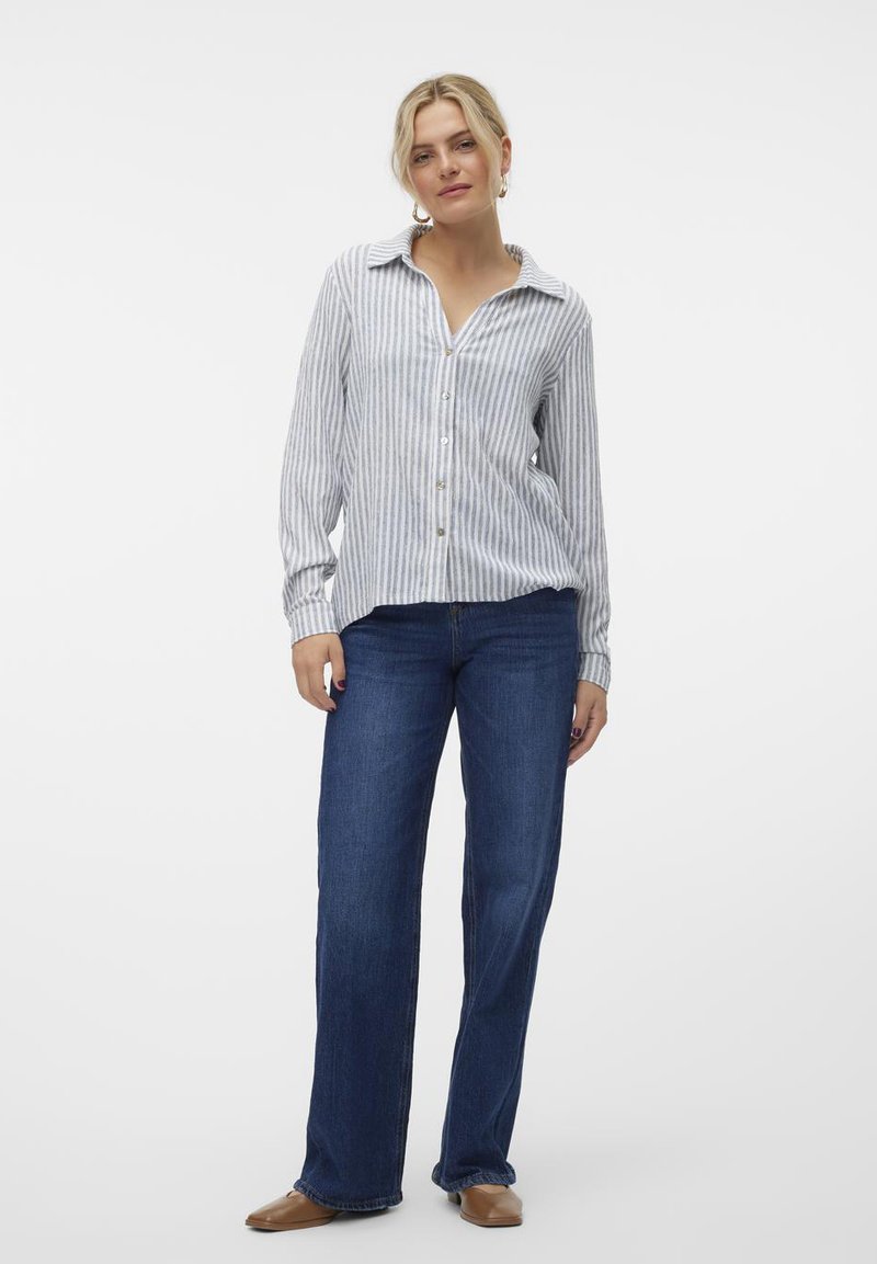 Vero Moda Overhemdblouse wit Vero Moda Overhemdblouse wit