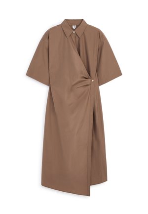 ARKET, Robe chemise - dark mole