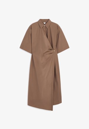 ARKET, Robe chemise - dark mole