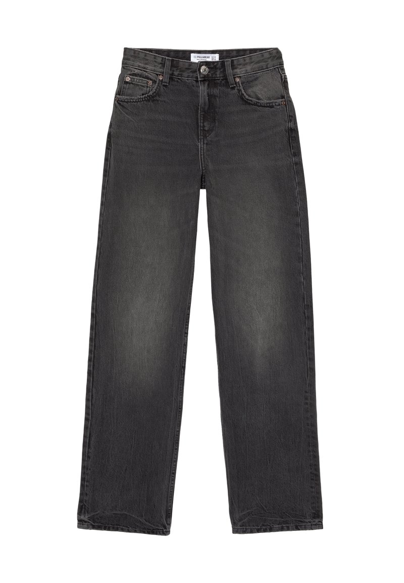 PULL&BEAR Straight leg jeans zwart