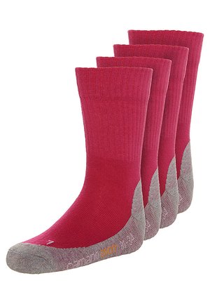 UNISEX 4 PACK - Socks - fuchsia