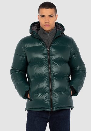 HOODED PUFFER - Chaqueta de invierno - forêt