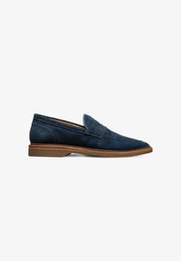 Selected, navy suede
