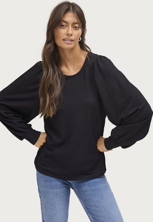 ELLA - Long sleeved top - schwarz