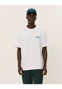 Les Deux LATE NIGHT SERVICE - Μπλουζάκι με στάμπα - light ivory