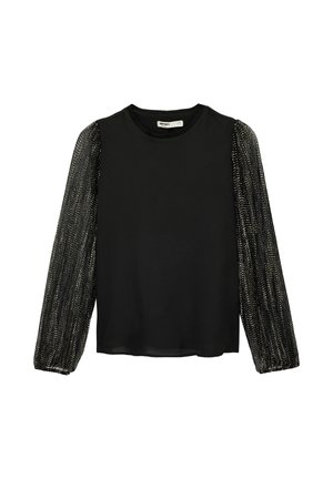 Koton, LONG SLEEVE  - Camiseta de manga larga - black
