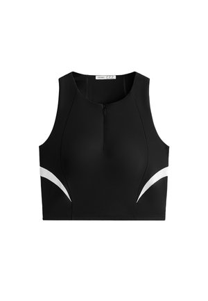 OYSHO LINE DETAIL COMPRESSIVE - Top - black