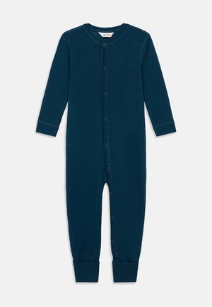 NIGHTSUIT WITH FOOT UNISEX - Pyjamas - dark blue
