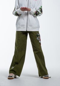 Ed Hardy TRUE TIL DEATH TECH  - Träningsbyxor - green