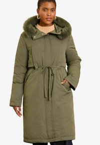 Love & Roses REGULAR FIT - SHOWER RESISTANT - Zimní kabát - khaki green