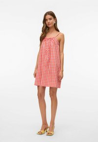 Vero Moda VMOTHEA KURZES - Dnevna haljina - dubarry