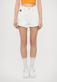 Versace Jeans Couture Kratke hlače od trapera - white