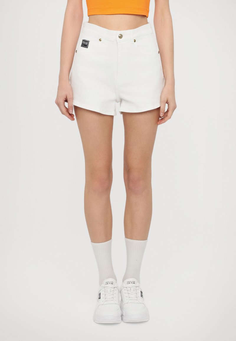 Versace Jeans Couture Kratke hlače od trapera - white
