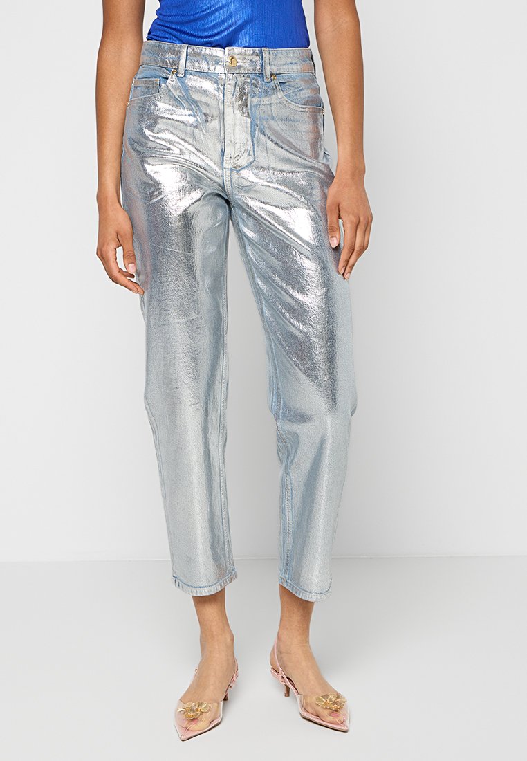 Just Cavalli Broek zilverkleurig