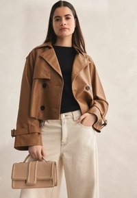 Next REGULAR FIT - Skuldertasker - stone