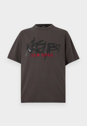 GRAFF EKCESS TEE - Apdrukāts T-krekls - khaki