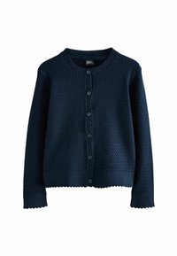 Next - REGULAR FIT - Neuletakki - navy Pienoiskuva 1